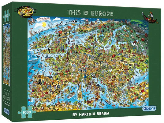 Gibsons This is Europe #G7113 Puzzel