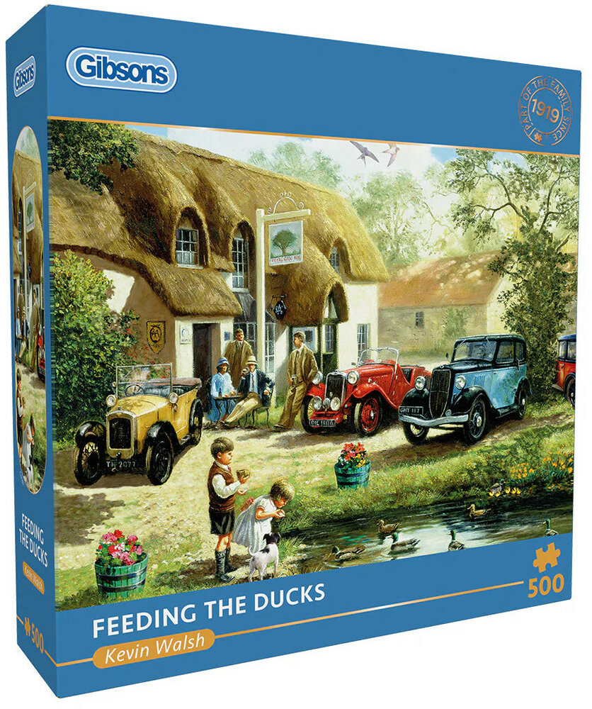 Gibsons Feeding the Ducks #G3167 Puzzel