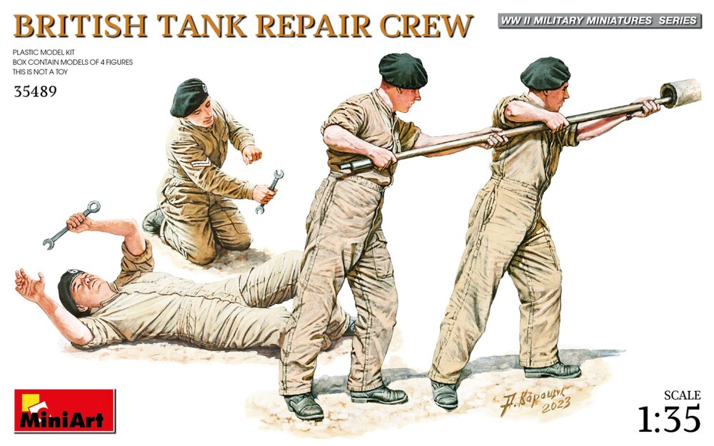 MiniArt 35489 British Tank Repair Crew 1/35