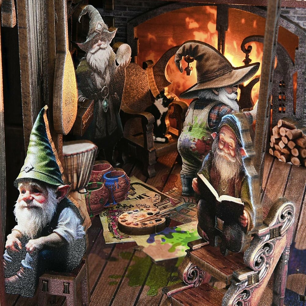 Book Nook Dwarfs House