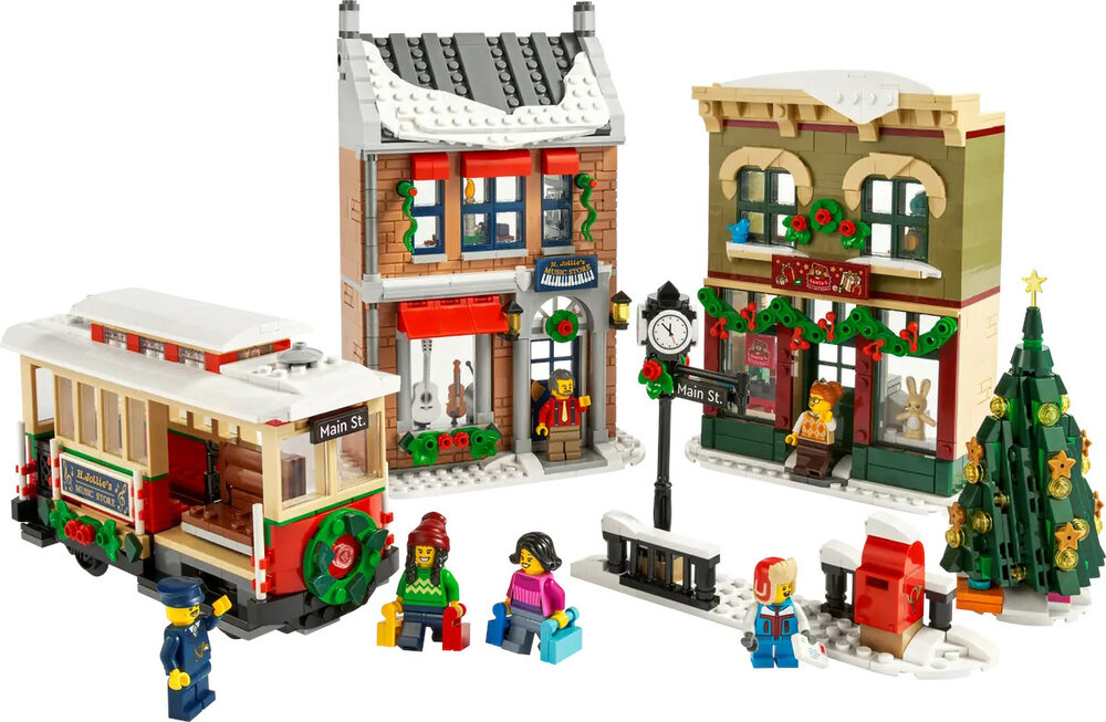 LEGO 10308 Kerst Dorpsstraat