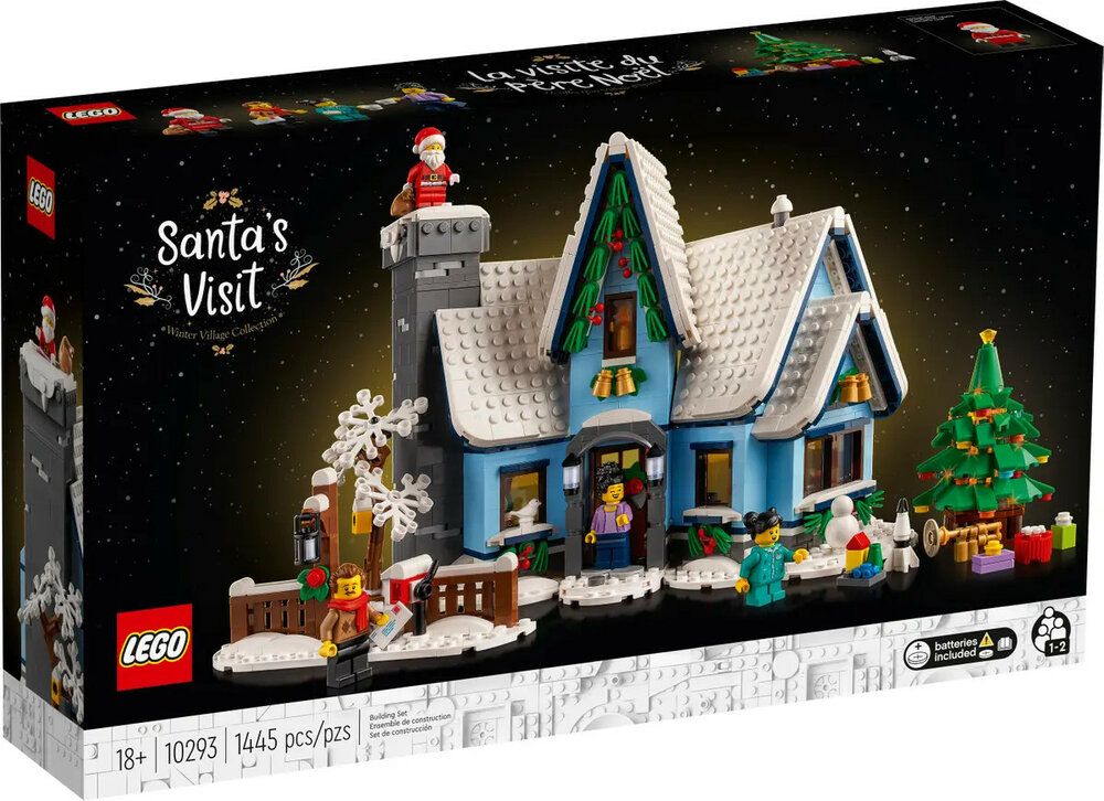 LEGO 10293 Bezoek van de Kerstman
