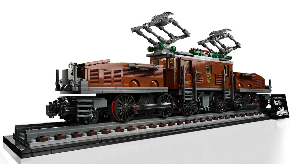 LEGO 10277 Krokodil Locomotief