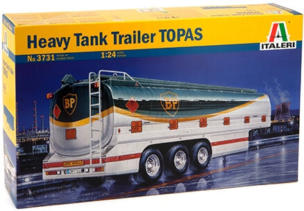 Italeri 3731 Heavy Tank Trailer &#039;&#039;TOPAS&#039;&#039; 1/24