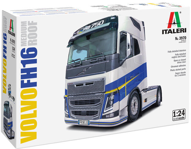 Italeri 3970 Volvo FH16 Medium Roof 1/24