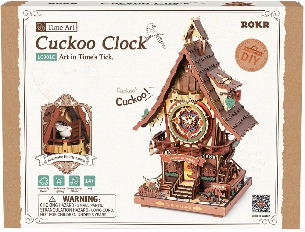 Robotime Cuckoo Clock #LC901C