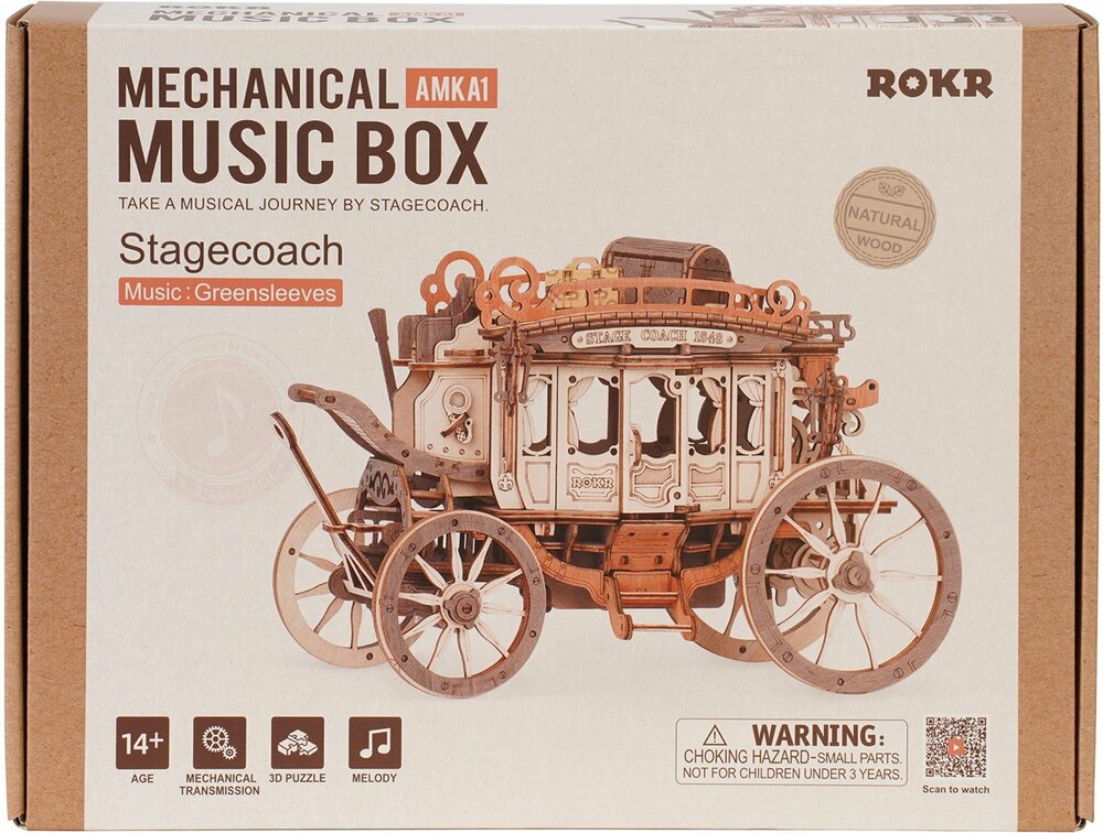 Robotime ROKR Stagecoach