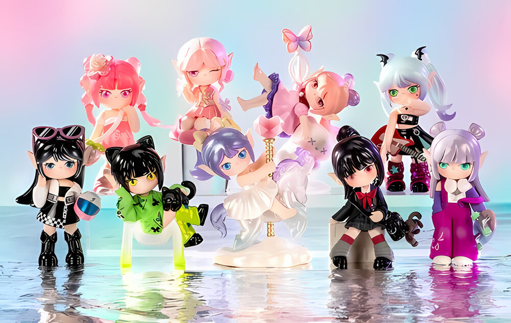 Rolife Suri's Colorful Girls Figures