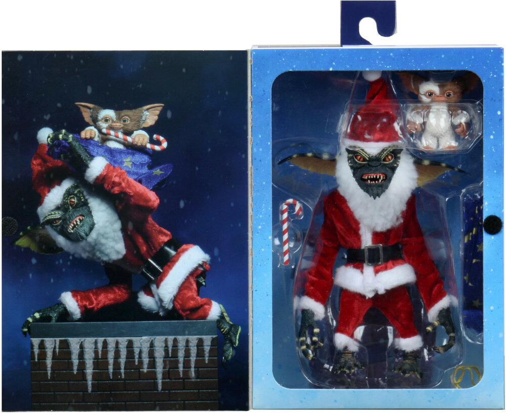 Gremlins Ultimate Santa Stripe and Gizmo Figure