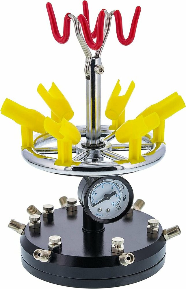 Airbrush 6-Delige Luchtsplitter met Houders