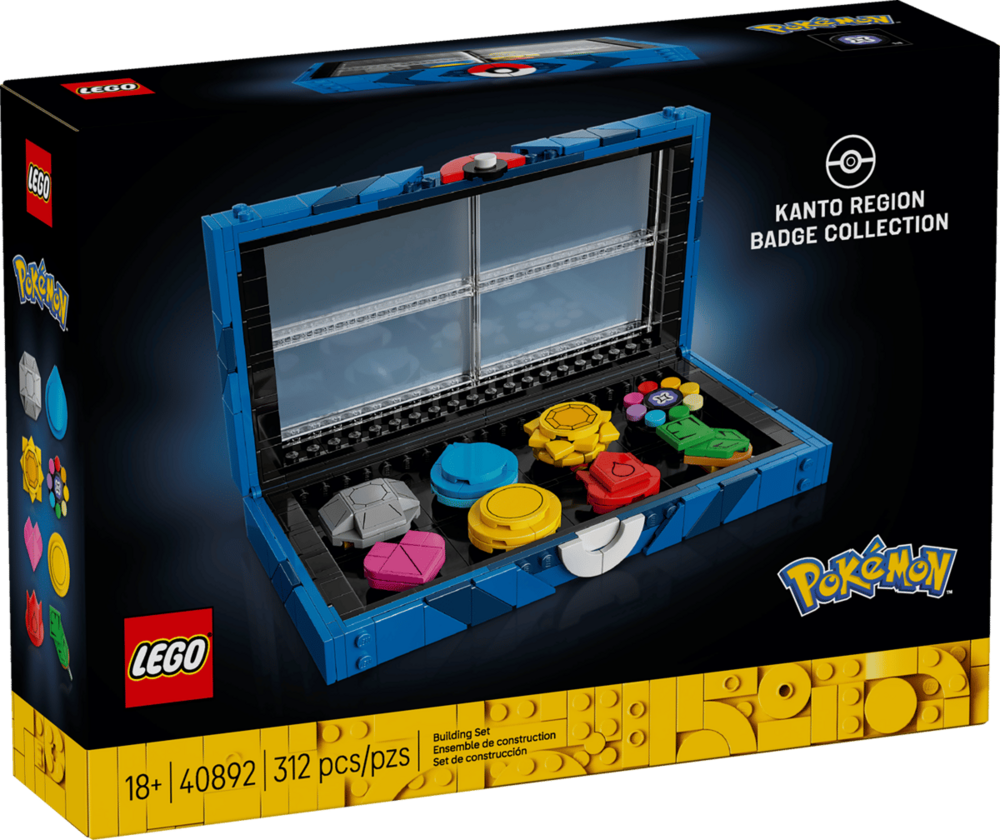 LEGO 40892 Pokemon Kanto Region Badge Collection