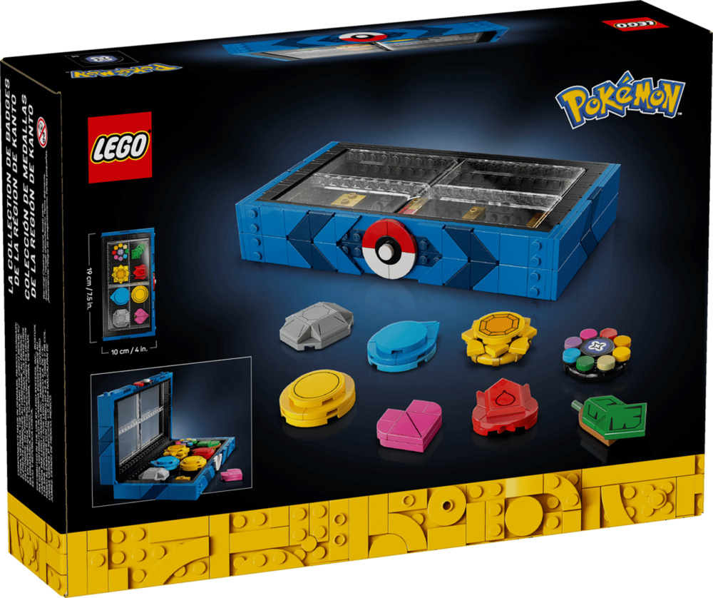 LEGO 40892 Pokemon Kanto Region Badge Collection