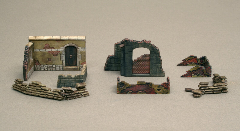 Italeri 6090 Walls and Ruins II 1/72