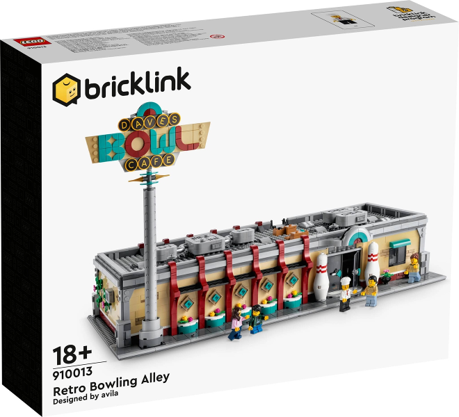 BrickLink 910013 Retro Bowling Alley