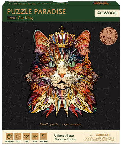 Robotime Rowood Cat King TA002
