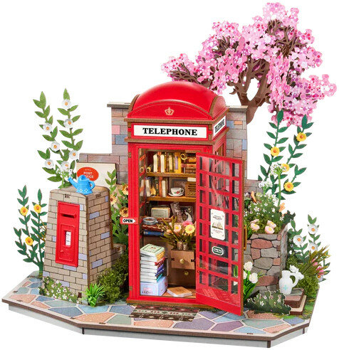 Robotime Rolife Blossom Book Booth TGS05