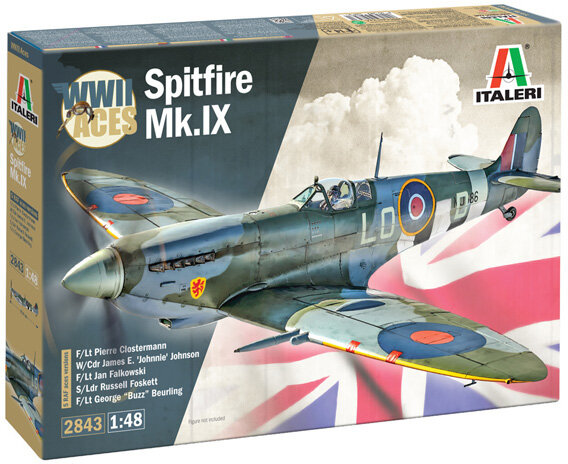 Italeri 2843 Spitfire Mk. IX Aces 1/48