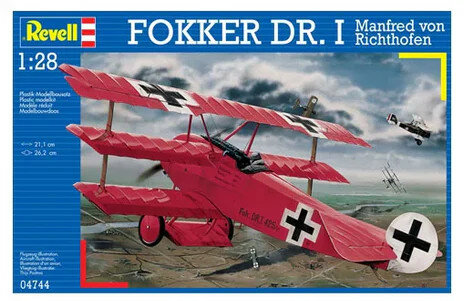Revell 04744 Fokker Dr.1 "Manfred von Richthofen" 1/28