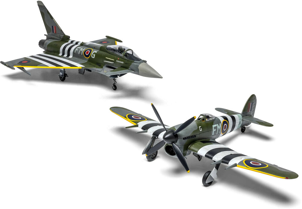 Airfix 40001 Eurofighter Typhoon Hawker Typhoon Twin Pack 1/72