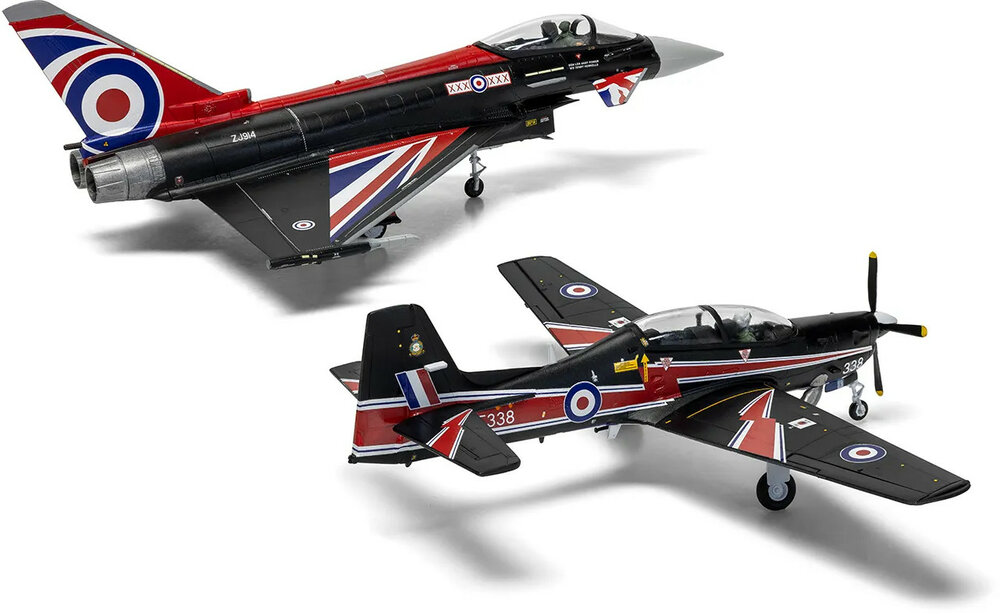 Airfix 40003 Eurofighter Typhoon Shorts Tucano Twin Pack 1/72