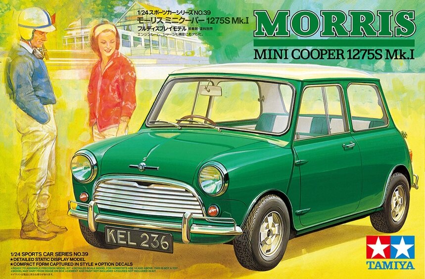 Tamiya 24039 Mini Cooper 1275S Mk.I 1/24