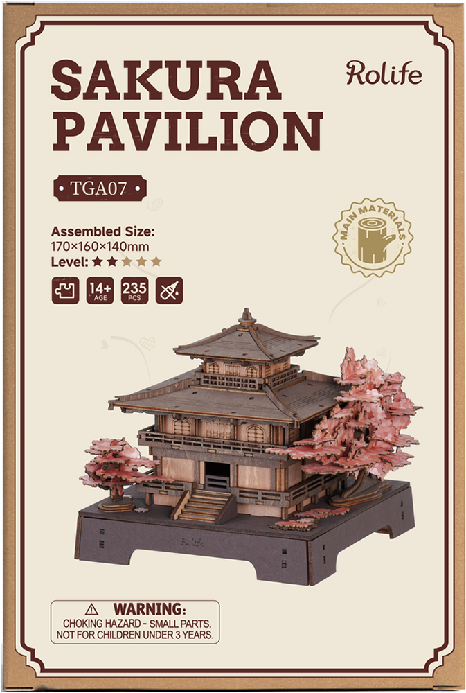 Robotime Sakura Pavilion Rolife #TGA07