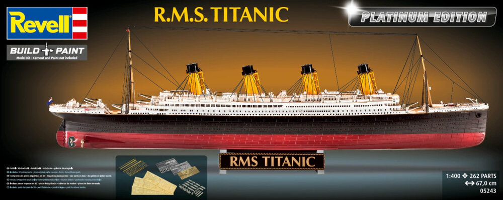 Revell 05243 Titanic Platinum Edition 1/400