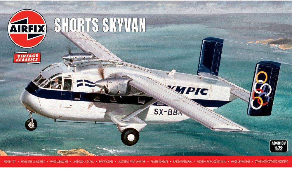 Airfix 04018V Shorts Skyvan 1/72