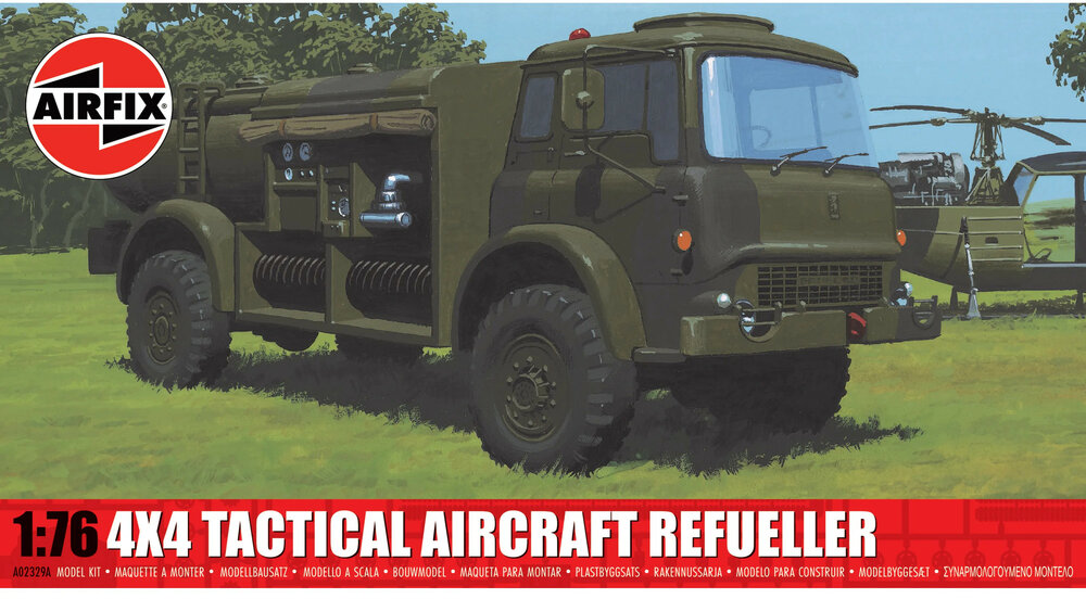 Airfix 02329A 4x4 Tactical Aircraft Refueller 1/76