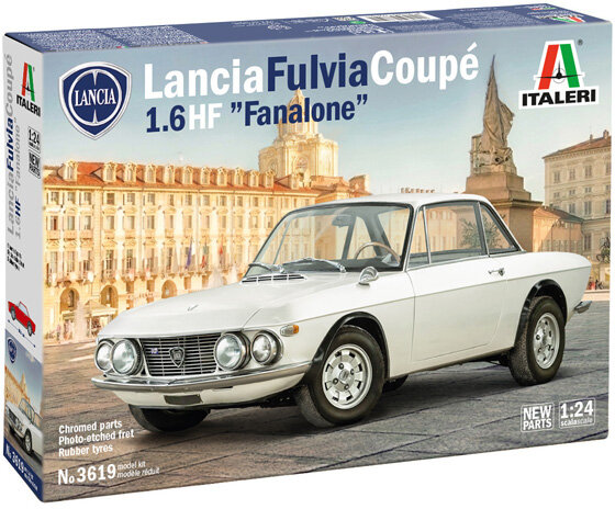 Italeri 3619 Lancia Fulvia Coup&egrave; 1.6HF "Fanalone" 1/24
