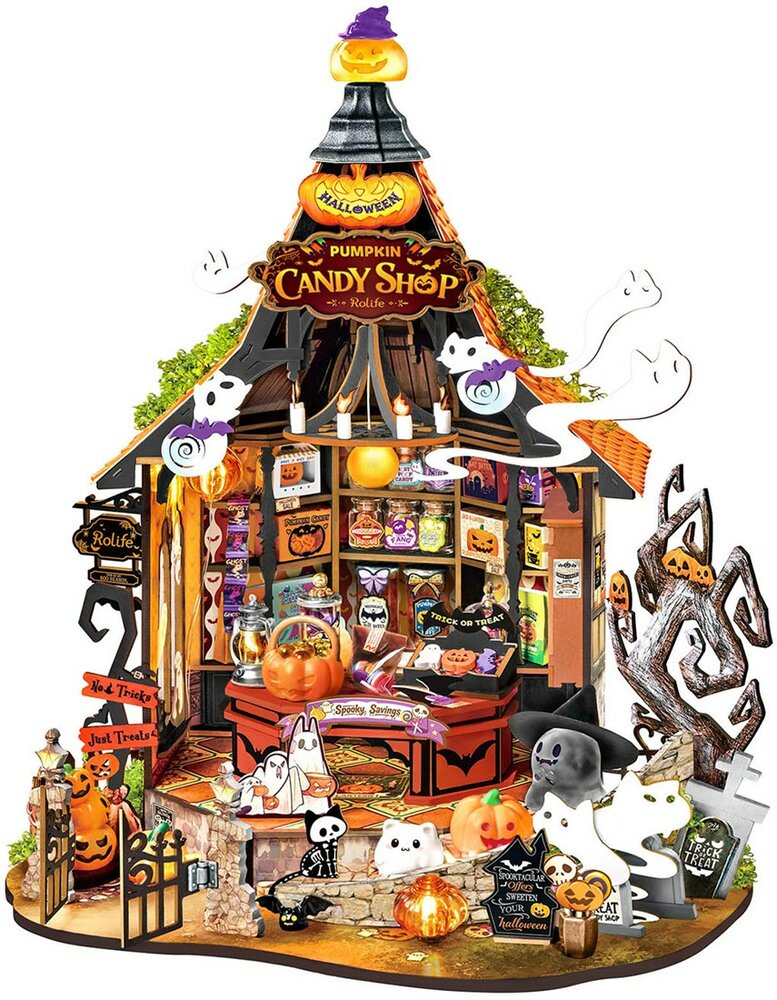 Robotime Haunted Candy House Rolife #DG186