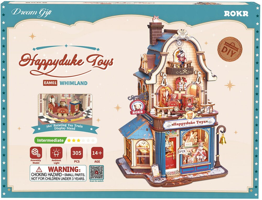 Robotime Happyduke Toys - ROKR #EAM01