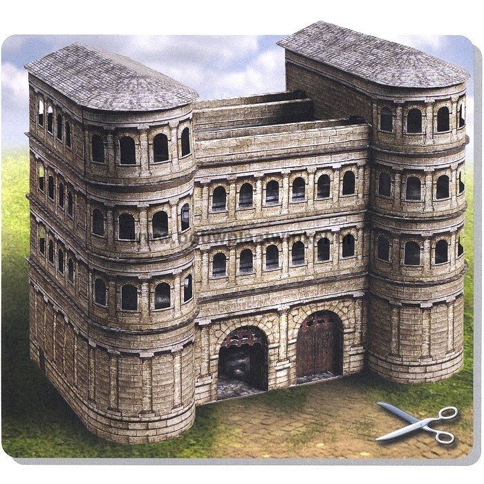 Schreiber Bogen Porta Nigra (678)