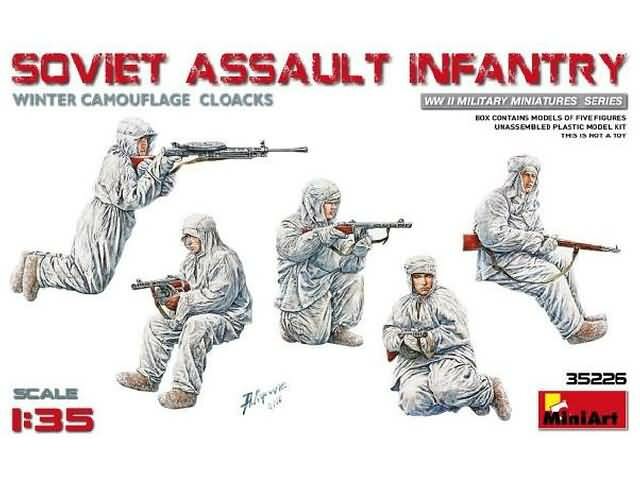 MiniArt Soviet Assault Infantry 1:35 (35226)