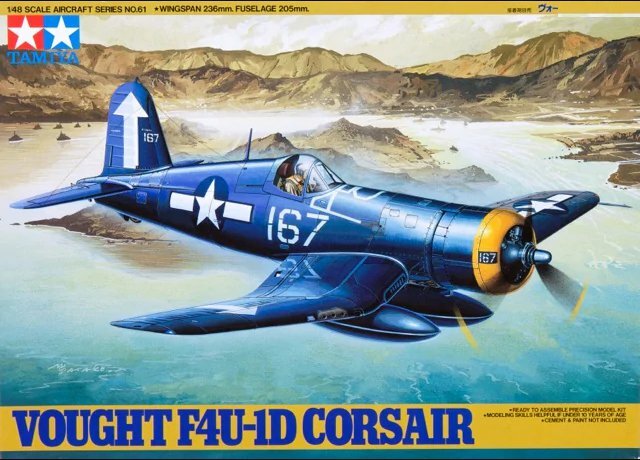 Tamiya Vought F4U-1D Corsair 1/48 (61061)