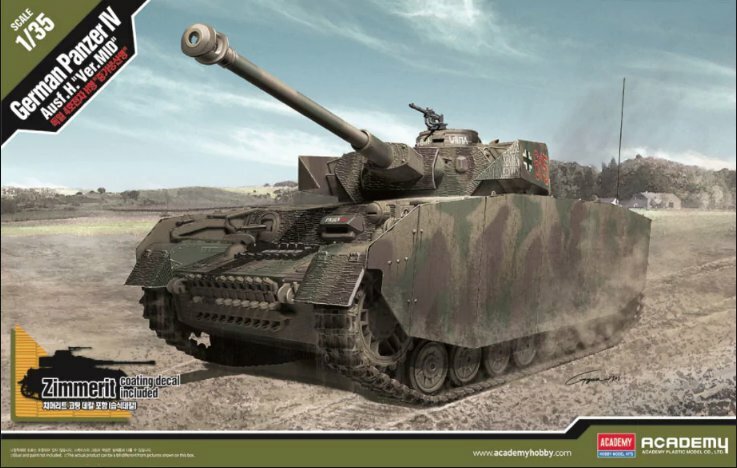 Academy German Panzer IV Ausf. H 1/35 (13516)
