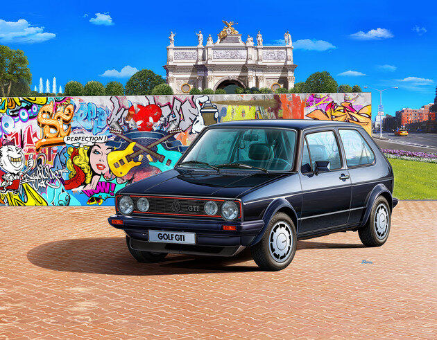 Revell Volkswagen Golf GTI Pirelli 1:24 (05694)
