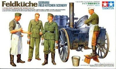Tamiya German Field Kitchen Scenery 1:35 #35247