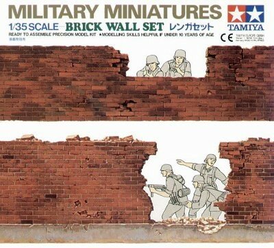 Tamiya Brick Wall Set 1:35 #35028