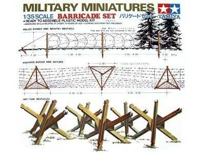 Tamiya Barricade Set 1:35 #35027