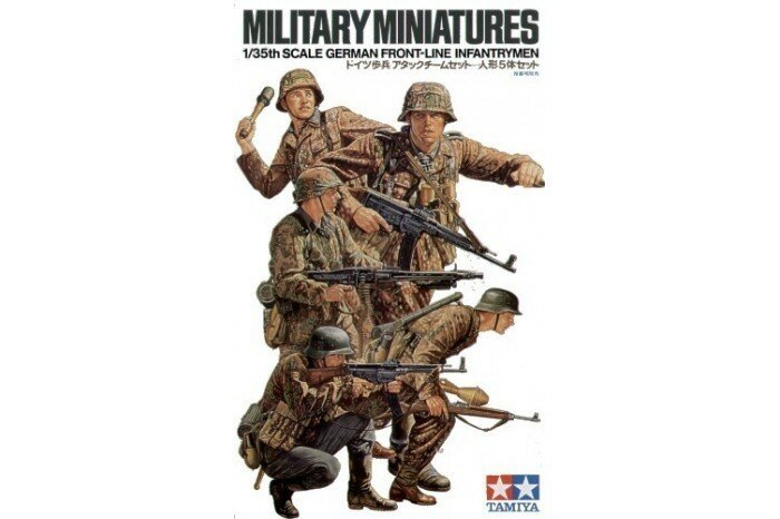 Tamiya German Frontline Infantrymen 1:35 #35196