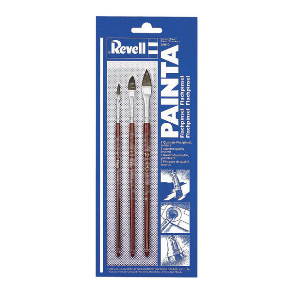 Revell Vlakke Penselen Set