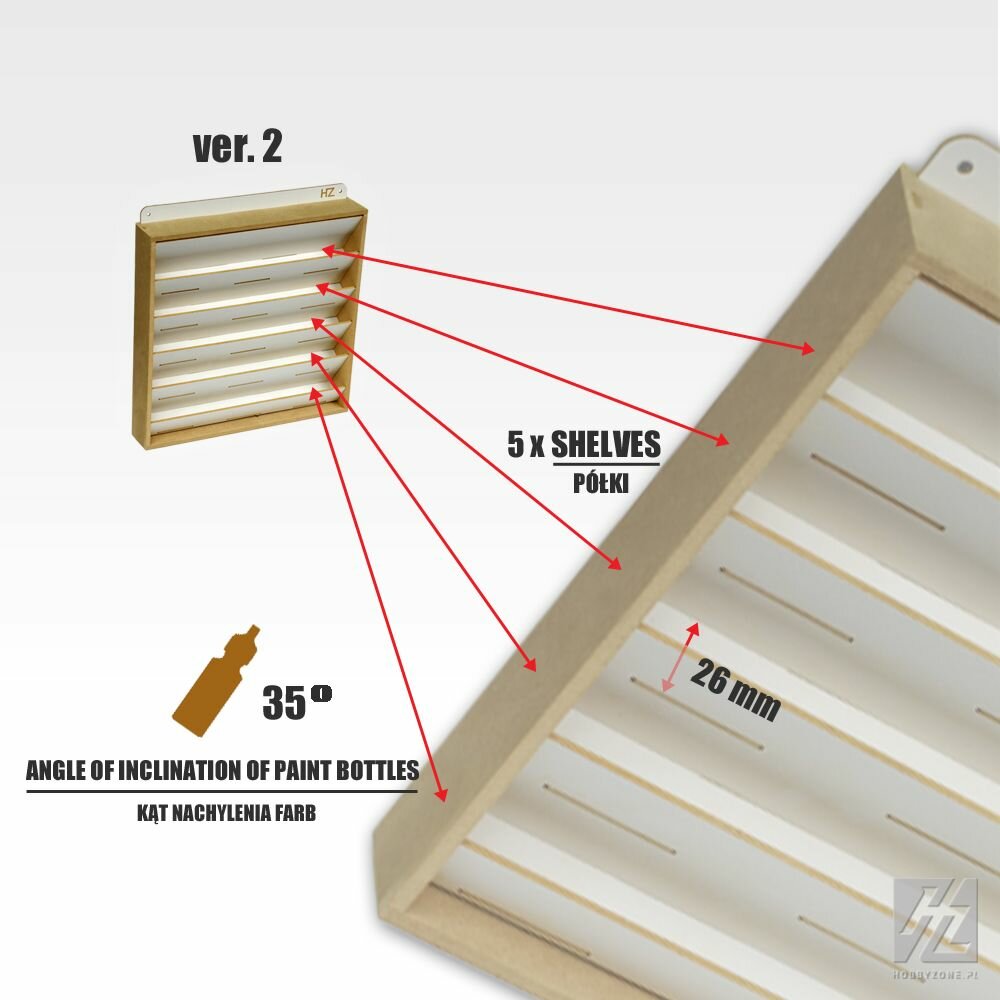 HobbyZone Paint Hanger Small (HZ-S3S)