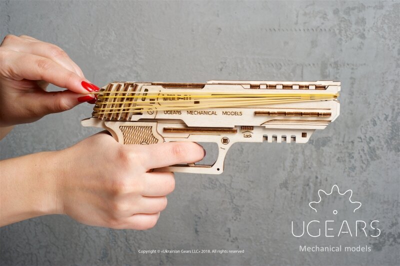 UGears Elastiekjes Pistooltje (70047)