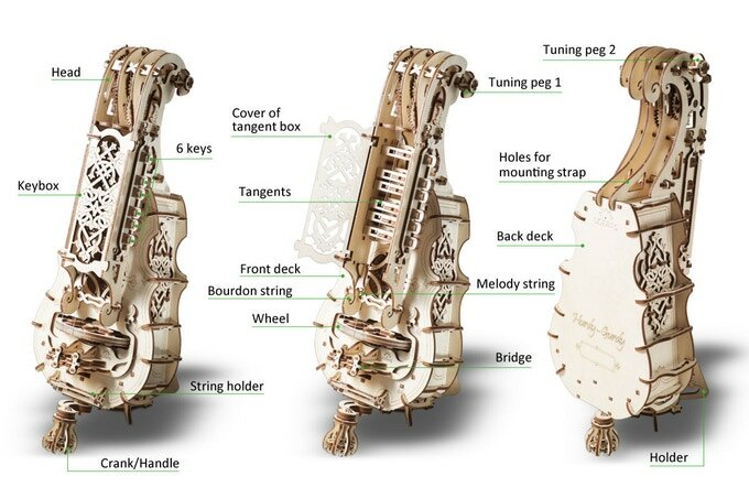 UGears Hurdy-Gurdy (70030)