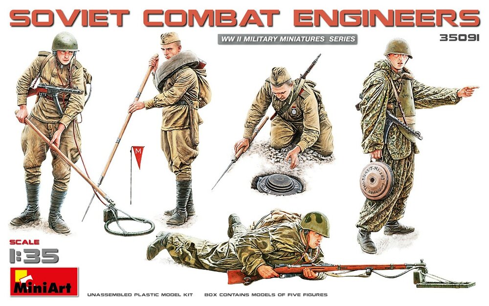 MiniArt Soviet Combat Engineers 1:35 (35091)