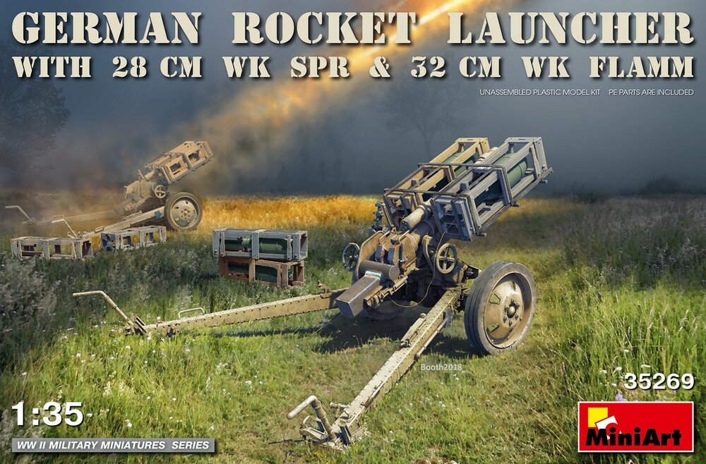 MiniArt German Rocket Launcher 1:35 (35269)