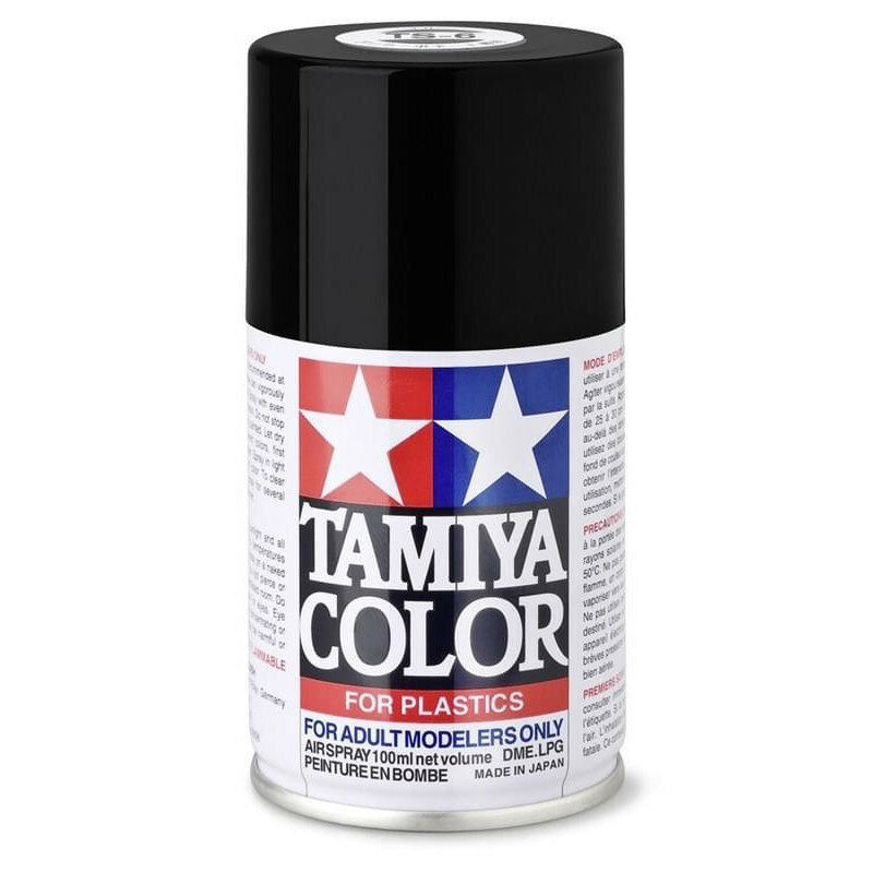Tamiya TS-6: Matt Black