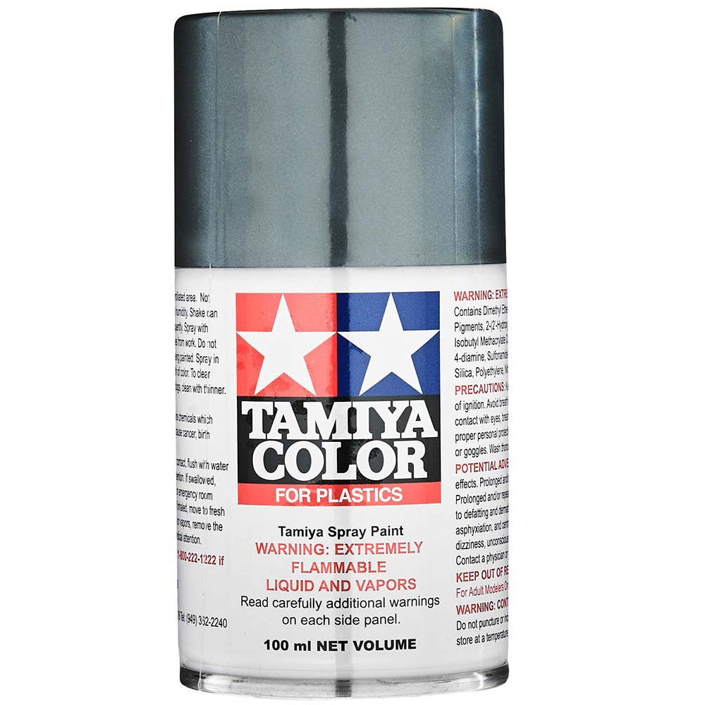 Tamiya TS-100: Semi Gloss Bright Gun Metal