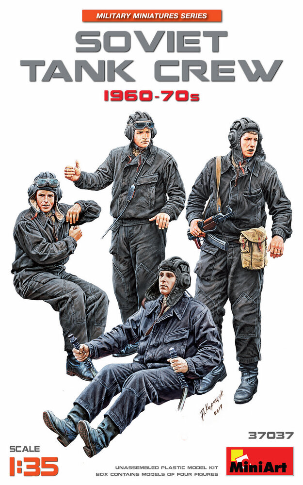 MiniArt Soviet Tank Crew 1960-70S 1:35 (37037)